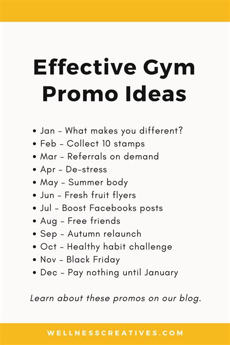 gym promotional messages|20 Gym Promotion Ideas To Boost Memberships.